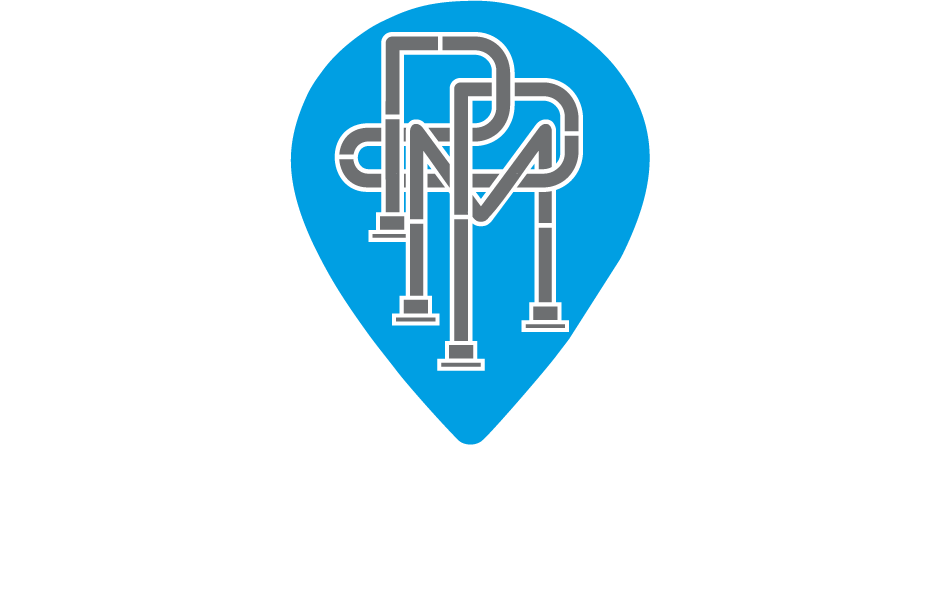 pinpoint plumbing logo